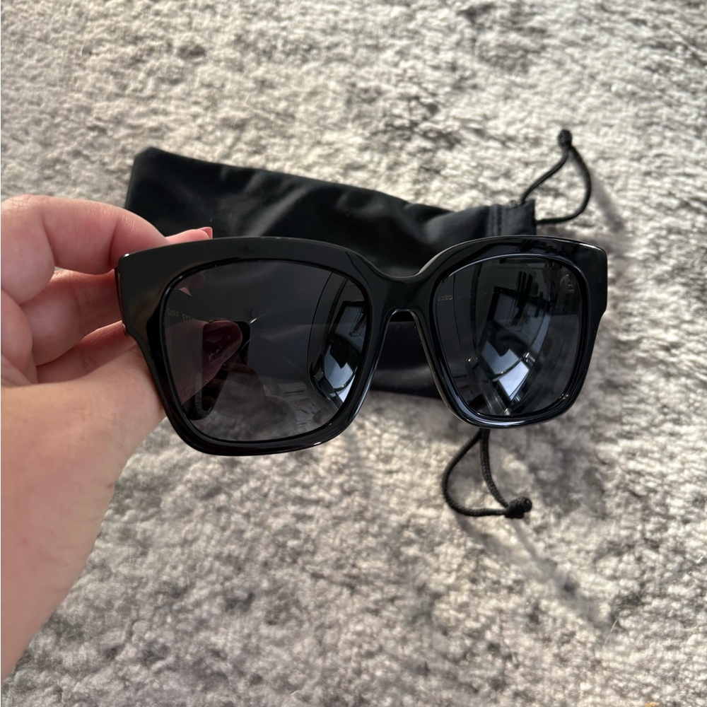 Diff Eyewear Black Bella Sunglasses—polarized!